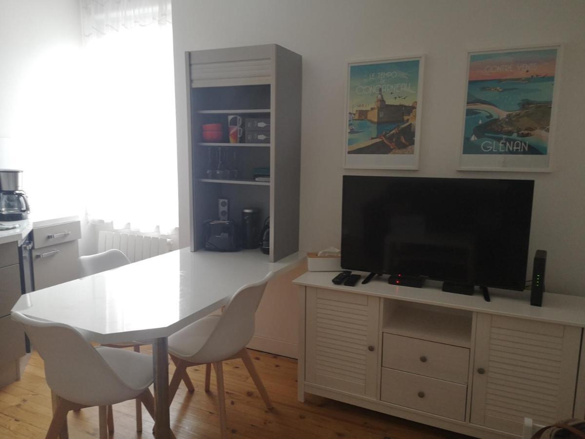 Courcyx : Appartement En Hyper-Centre ! Concarneau Bagian luar foto